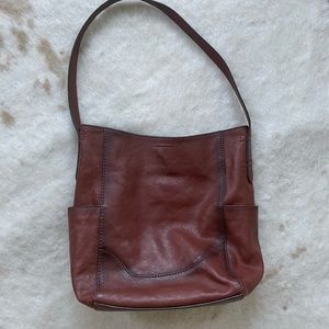 Frye brown bag